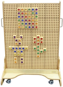 Tablica manipulacyjna Masterkidz Stem drewniana ME09531 (6955920009531)