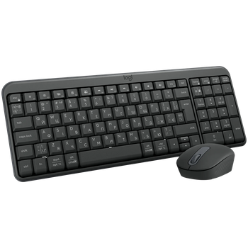 Комплект (клавіатура, миша) Logitech MK250 Wireless Combo Graphite (920-013823)