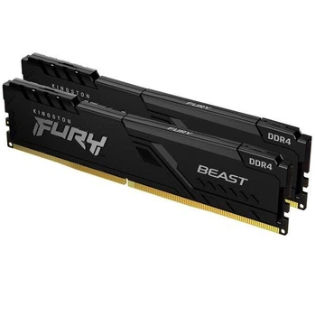 Пам'ять для настільних комп'ютерів Kingston FURY 32 GB (2x16GB) DDR4 3200 MHz (KF432C16BBK2/32)