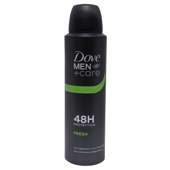 Дезодорант-антиперспірант для тіла спрей чоловічий DOVE deo spr 150 ml men fresh