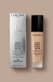 Тональный крем для лица Lancome Teint Idole Ultra Wear 024 beige vanille. Объем 30 ml