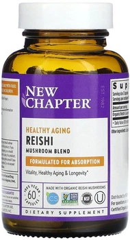 Рейші New Chapter Reishi 60 капсул (NCR-00235)
