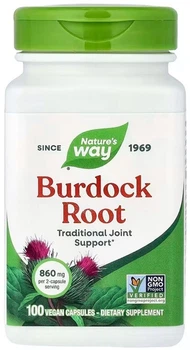 Корінь лопуха Nature's Way Burdock 475 мг 100 капсул (NWY-11200)
