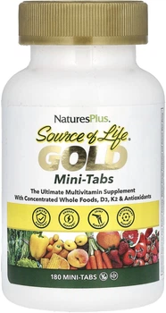 Мультивітаміни Nature's Plus Source of Life Gold 180 таблеток (NAP-30714)