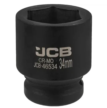 Головка 6-гранна 3/4" ударна 34 мм JCB-46534