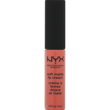 Рідка помада з матовим фінішем Nyx Soft Matte Lip Cream Kyoto SMLC63 персиковий нюд 8 мл