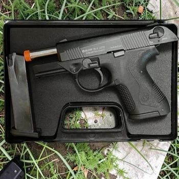 Стартовый сигнальный пистолет Blow TR 14 AUTO + магазин (Black/Black Grips) Beretta Px4 Storm