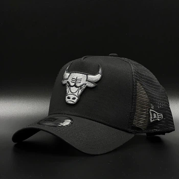 Черная кепка с сеткой New Era NBA Chicago Bulls Trucker 12523913