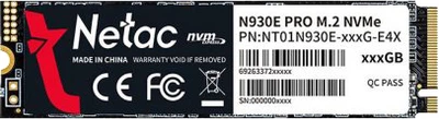 SSD диск Netac N930E PRO 1TB M.2 2280 PCIe 3.0 3D NAND TLC