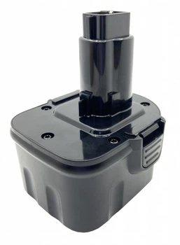 Акумулятор Ni-Cd 12V 2Ah для шуруповерта DeWalt DC9071/DC540, чорний (сумісн.: DC9071, DC540)