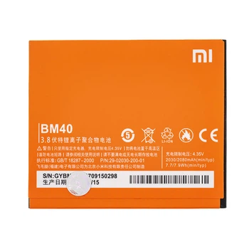 Акумулятор BM40 для Xiaomi Mi 2A, 3.8V 2030mAh 7.9Wh (China) Original