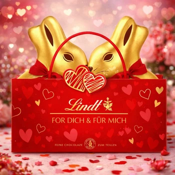 Пасхальные кролики Lindt молочный шоколад 100 г