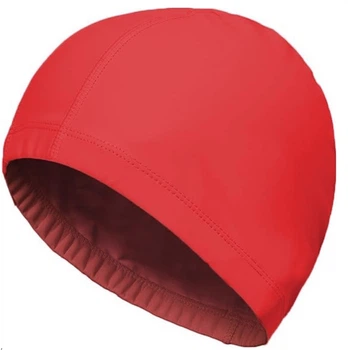 Шапочка для плавания универсальная тканевая Newt Fabric Красная (NE-SP-SW02R)
