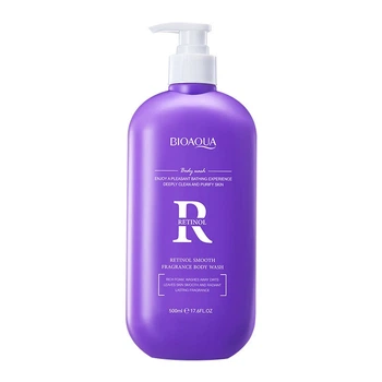 Гель для душа с ретинолом Bioaqua Retinol Smooth Fragrance Body Wash, 500 мл, (X2-03942.Purple)