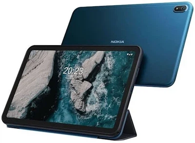 Планшет 10.4" Full HD Nokia T20 4/64 ГБ 8 ядер Android 11 8200 mAh Black-blue Б/В