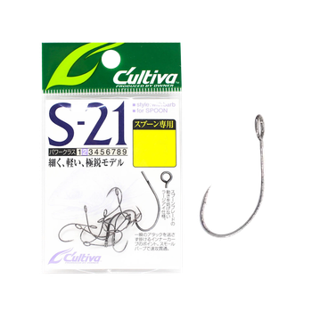 Крючок Owner Single Hook S-21 №6(12шт)