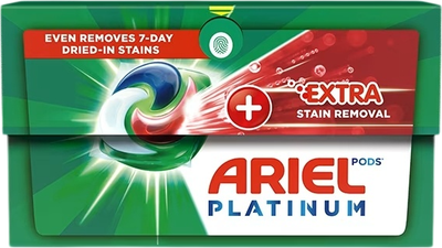 Kapsułki do prania Ariel Pods+ All-in-1 Extra Stain Removal usuwanie plam 38 szt (8700216764254)