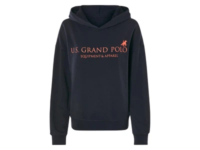 Худі двунитка для жінки Esmara U.S. Grand Polo 503970 L темно-синій