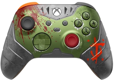 Bezprzewodowy kontroler gier Microsoft Xbox Wireless Controller Doom Limited Edition (196388431656)