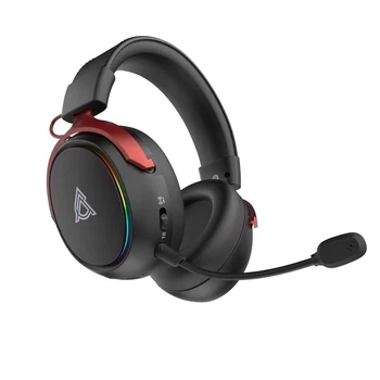 Игровые наушники AJAZZ AHM10 MAX RGB с активным шумоподавлением ANC, 7.1, беспроводные Tri-Mode, Gaming Headset