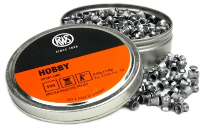 Пули RWS Hobby (4.5мм, 0.45г, 500шт)