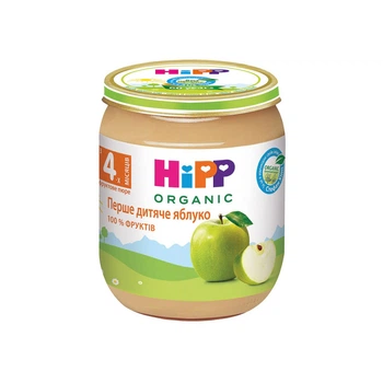 Детское пюре HiPP Яблоко 125 г (1223011)