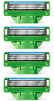 Картридж Gillette Mach3 (4) Sensitive без упаковки