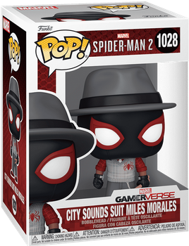 Фигурка Майлз Моралес (Костюм «Городские звуки») — Funko Pop! MARVEL: SPIDER-MAN — MILES MORALES (CITY SOUNDS SUIT) #1028