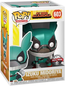 Фигурка Изуку Мидория — Funko Pop! ANIMATION: MY HERO ACADEMIA — IZUKU MIDORIYA (METALLIC) #603