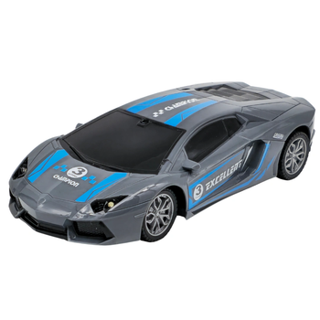 Спортивный автомобиль на радиоуправлении Серо-синий 1:16