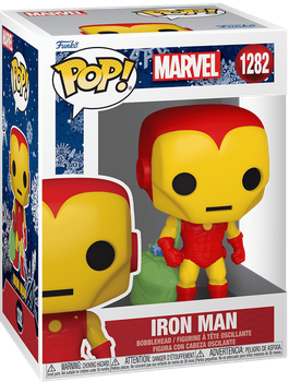 Фигурка Праздничный Железный Человек с подарками — Funko Pop! MARVEL: HOLIDAY — IRON MAN WITH GIFTS #1282