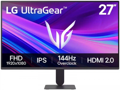 Монітор lg 27" 27g411a-b ips 120Hz hdmi, dp, Audio, ips 120Hz, 1ms, sRGB 99%, g-sync, FreeSync, hdr10 27g411a-b