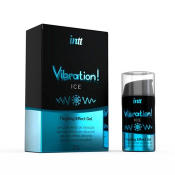 Жидкий вибратор Intt Vibration Ice (15 мл) с охлаждающим эффектом