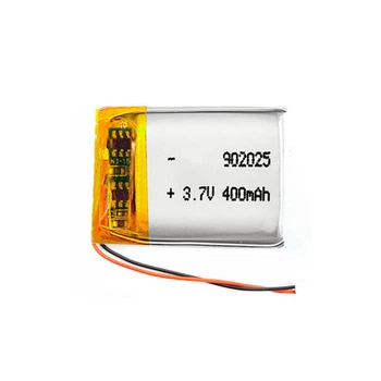 Аккумулятор Li Pol 902025 400 мАч 3.7 В 25х20х9 мм 677054 03 AT3