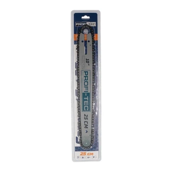 Шина та ланцюг PROFI-TEC CompactCut 25 см (1/4″, 53 ланки, 26 зубів) (007655)