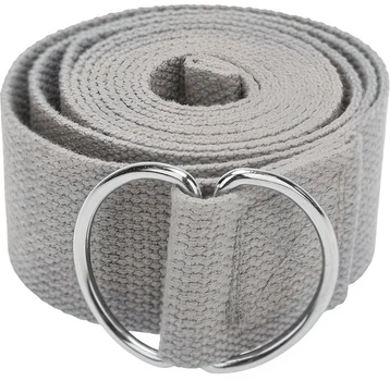 Ремень для йоги EasyFit 183х3.8 см Серый (56003796)