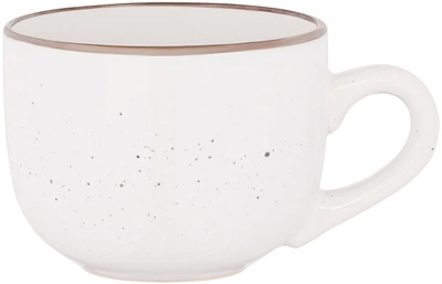 Чашка ARDESTO Bagheria Bright white, 480мл, керамика, белый