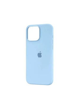 Чохол для iPhone 16 Pro силіконовий Soft-touch Silicone Case Full Size (AA) Sky Blue
