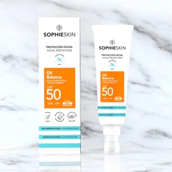 Сонцезахисний крем для обличчя Oil Balance Sophieskin 50мл