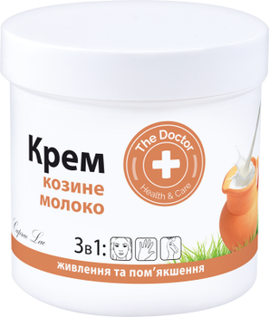 Крем для лица, рук и тела 3в1 "Козье молоко" - The Doctor Health & Care 250ml
