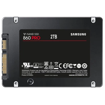 Накопитель SSD Samsung 860 PRO 2Tb SATA 2.5" (MZ-76P2T0 / MZ7KH2T0HAJR) - Б/У