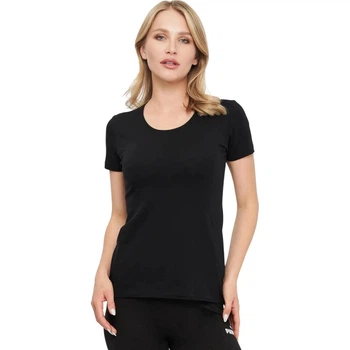 Футболка женская Kappa T-SHIRT MEZZA MANICA GIROCOLLO черная L K2501 Nero