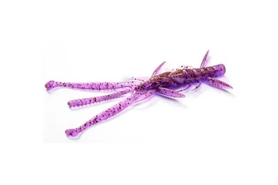 Силіконова приманка Fishup Shrimp 3" (9pcs.), #016 - Lox/Green & Black,10065104