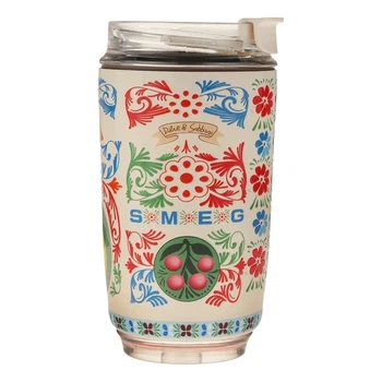 Термокухоль Smeg x Dolce & Gabbana | Брендова термочашка / термос для кави та чаю