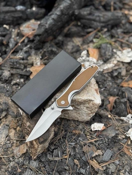 Складной нож Iron Viper Black кайот 20 см