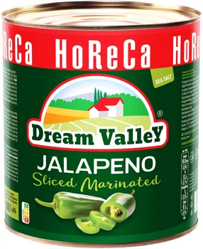 Перчик халапеньйо Dream Valley різаний маринований 3100 мл (5060235659065)