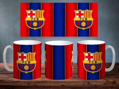 Чашка з написом FC Barcelona Біла 330 мл