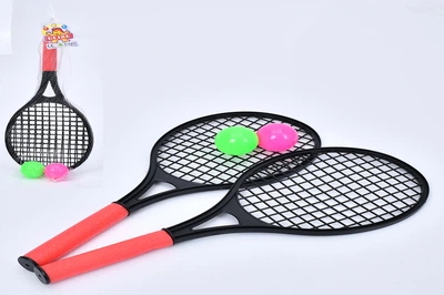 Ракетка MR 1401 дитяча, 2 шт, 50см, ручка EVA, м'яч 2 шт, в сітці, 20-64-5см