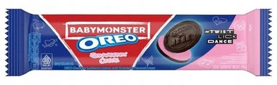 Печиво Oreo BabyMonster Strawberry Creme 110,4 г