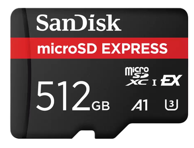 Карта пам'яті SANDISK Express microSDXC 512GB UHS-I U3 (SDSQXFN-512G-GN4NN)